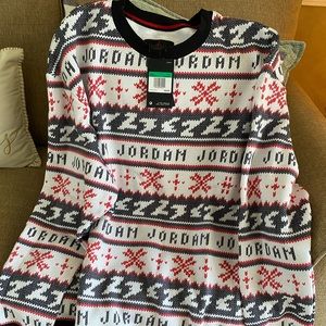 NWT Nike Jordan “Ugly Sweater” Sweatshirt XL-Tall